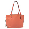 Secondhand Chloe Dilan Tote Orange Leather Bags