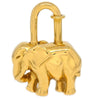 Hermes Elephant Cadena Lock Charm Metal