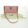 Burberry Lola Zip Shoulder Bag Quilted Leather
