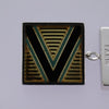 Secondhand Louis Vuitton Cufflinks Case Damier