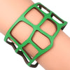 Secondhand Hermes Bracelet ecaille Green Leather Jewelry