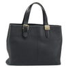 Secondhand Burberry Vintage Handbag Black Leather Bags