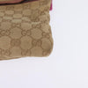 Gucci Vintage Double Belt Bag GG Canvas with Leather