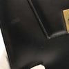 Secondhand Celine Gancini Handbag Black Leather Bags