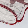 Secondhand Prada Logo Tote Transparent Plastic Accessories