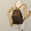 Secondhand Celine Vintage Drawstring Flap Backpack Macadam