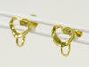 Tiffany & Co. Elsa Peretti Open Heart Earrings 18K Yellow Gold