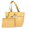 Secondhand Chloe Aby Tote Beige Leather Accessories