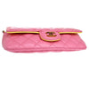 Secondhand Chanel Classic Sunglasses Case with Chain Quilted Lambskin with Rainbow Hardware
