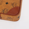 Secondhand MCM Visetos pouch Brown Pvc Accessories