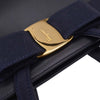 Salvatore Ferragamo Convertible Vara Bow Tote Leather