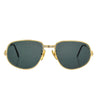 Secondhand Cartier Romance Sunglasses Gold Metal Accessories