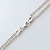 Gucci Logo Bar Double Ball Necklace Silver 925