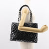 Secondhand Chanel Grand Shopping Tote Quilted Patent