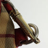Burberry Pilgrim Satchel Haymarket Coated Canvas