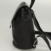 Secondhand Salvatore Ferragamo Gancini Flap Drawstring Backpack
