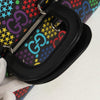 Gucci Convertible Duffle Backpack Psychedelic Print GG Coated Canvas