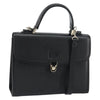 Secondhand Burberry Vintage Handbag Black Leather Bags