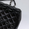 Chanel Just Mademoiselle Bag Quilted Patent