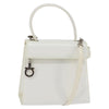 Salvatore Ferragamo Gancini handbag Patent leather