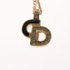 Secondhand Christian Dior CD Pendant Necklace