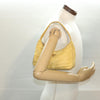 Secondhand Prada Hobo Tessuto Yellow Nylon Accessories