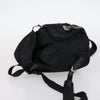 Secondhand Prada Double Front Pocket Backpack Tessuto