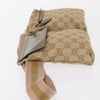 Secondhand Gucci Vintage Double Belt Bag GG Canvas with