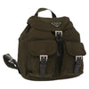 Prada Double Front Pocket Backpack Tessuto