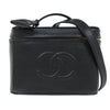 Chanel Vintage Timeless Vanity Case Caviar