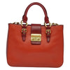 Secondhand Miu Miu Madras Convertible Lock Tote