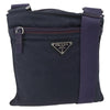 Secondhand Prada Front Pocket Messenger Bag Tessuto