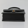 Secondhand Gucci Vintage Handbag Black Leather Bags