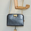 Salvatore Ferragamo Vintage Gancini Chain Shoulder Bag Leather