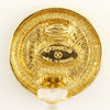 Secondhand Chanel Vintage Round CC Clip-On Earrings