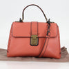 Secondhand Bottega Veneta Piazza Top Handle Bag Leather with Intrecciato Detail
