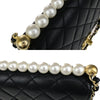 Chanel Chic Pearls Flap Bag Quilted Lambskin