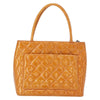 Chanel Medallion Tote Quilted Patent