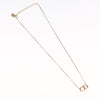 Secondhand Christian Dior CD Logo necklace