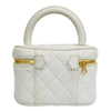 Chanel Classic Vanity Case Quilted Caviar