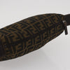 Secondhand Fendi Logo Zucca Clutch PVC