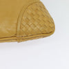 Secondhand Bottega Veneta Chain Link Shoulder Bag Leather with Intrecciato