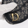 Secondhand Christian Dior Saddle Zip Pouch Diorissimo