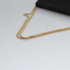 Christian Dior Vintage Chain Flap Shoulder Bag Diorissimo Canvas