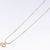 Secondhand Christian Dior CD Pendant Necklace Gold-plated