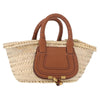 Secondhand Chloe Marcie Basket Bag Raffia and
