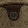Christian Dior Vintage Honeycomb Shoulder Bag Canvas