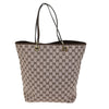 Gucci Vintage Bucket Shopping Tote GG Canvas