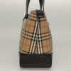 Secondhand Burberry Nova Check Handbag Nova Check Canvas and