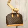 Louis Vuitton Alma Handbag Monogram Canvas